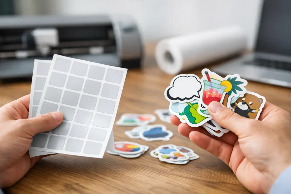 Tabaka Sticker mı Kesimli Sticker mı?