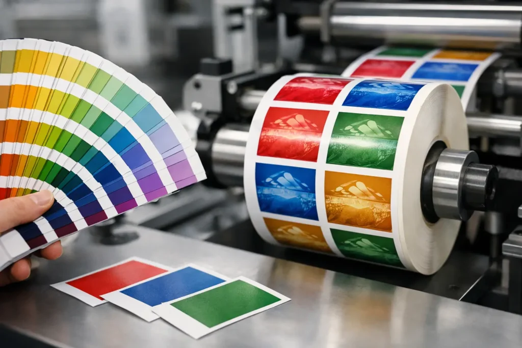 Etiket Baskıda Pantone Renk Kullanımı