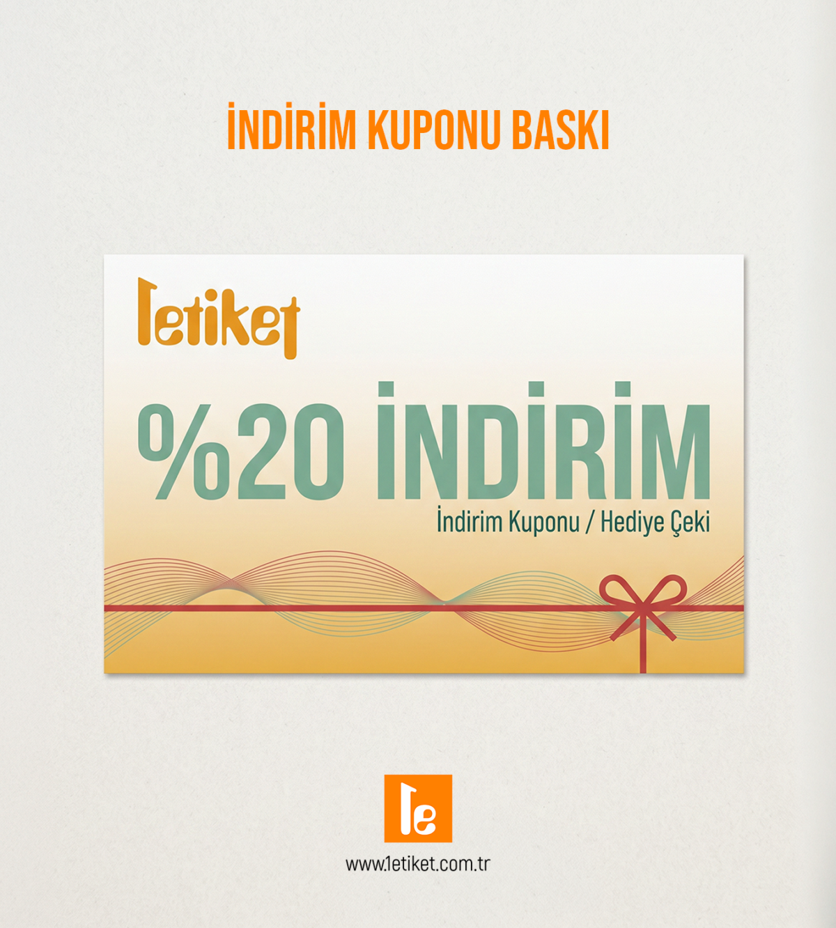 İndirim Kuponu Baskı