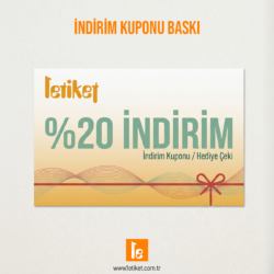İndirim Kuponu Baskı