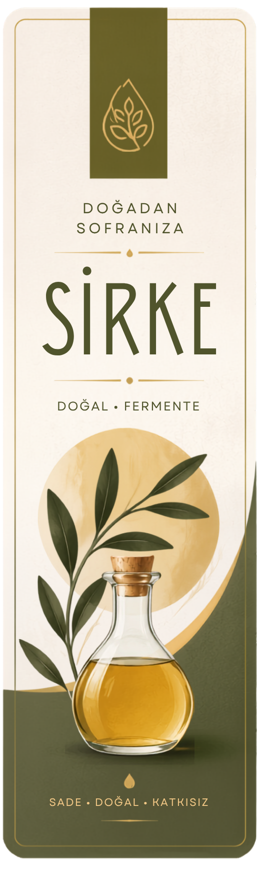 Sirke Etiket Tasarımı #2