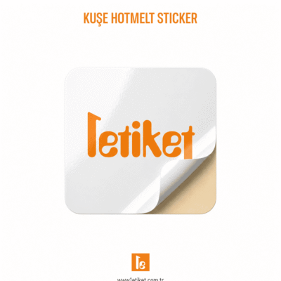 Kuşe Hotmelt Sticker (Yapışkanı Kuvvetli) 1 Kuşe Hotmelt Sticker (Yapışkanı Kuvvetli)